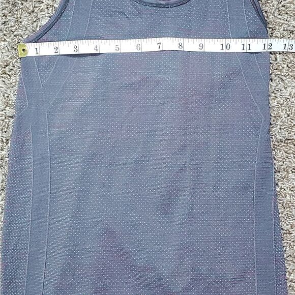 Under Armour Threadborne Purple & Pink Tank Top - Picture 3 of 6